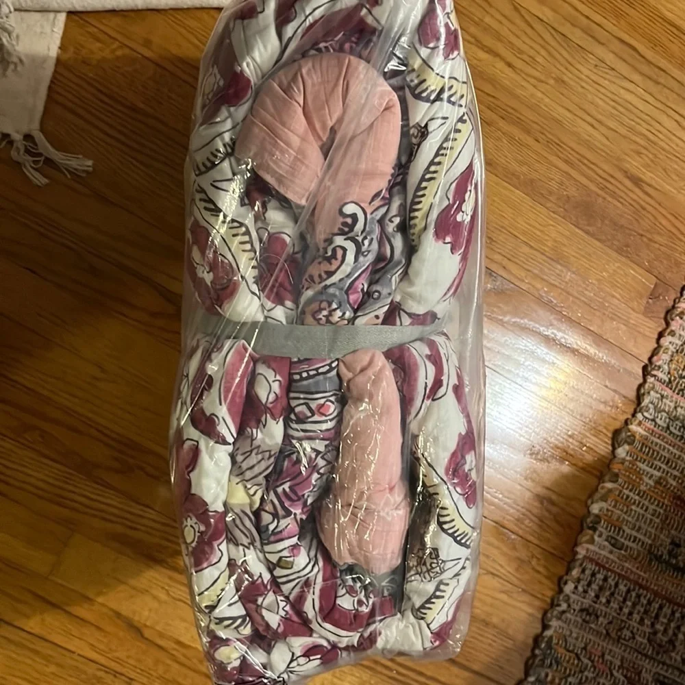 Anthropologie  Zadie Artisan King Quilt NWT